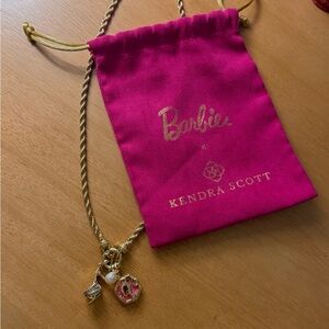 Kendra Scott x Barbie Gold Charm Necklace